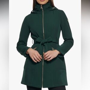 Women's Green Hooded Jacket
